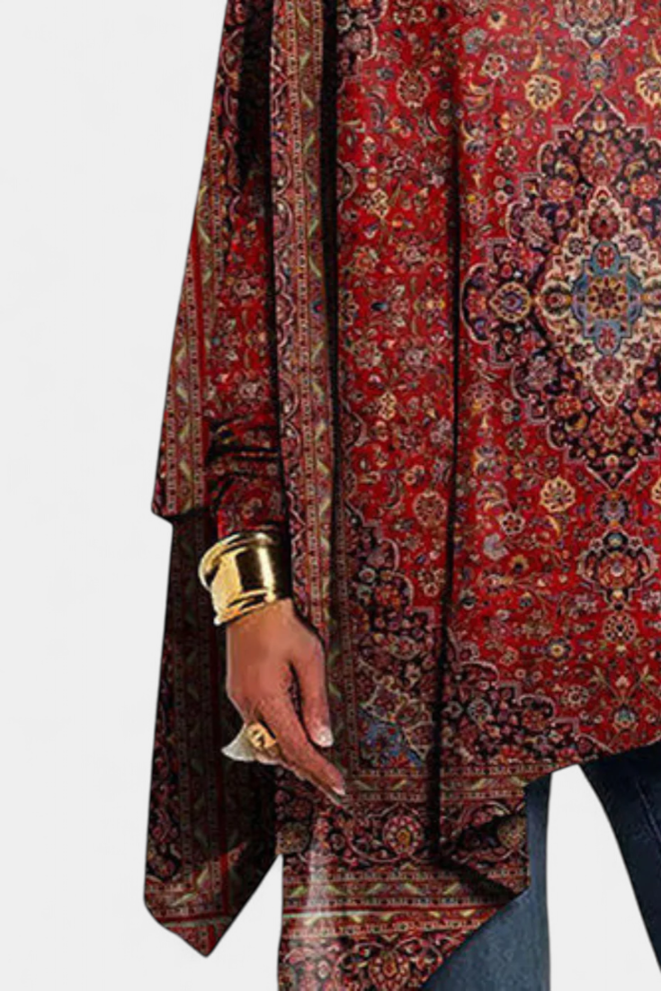 Andina Jersey de Cuello Barco Elegante - Carlos Hernández Madrid