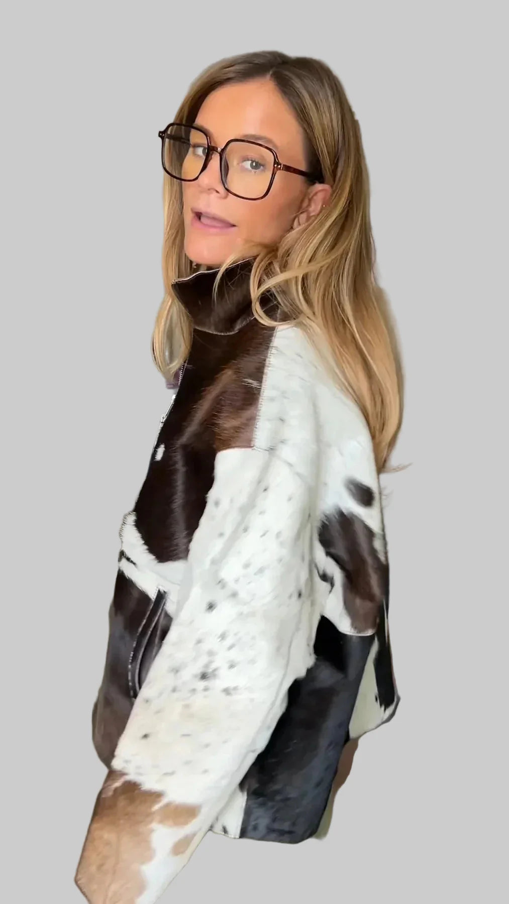 Octavia | Chaqueta Impresa de Leopardo - Carlos Hernández Madrid