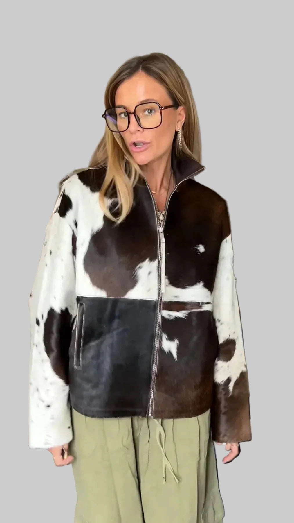 Octavia | Chaqueta Impresa de Leopardo - Carlos Hernández Madrid