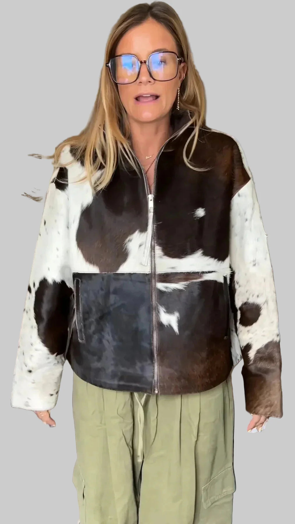 Octavia | Chaqueta Impresa de Leopardo - Carlos Hernández Madrid